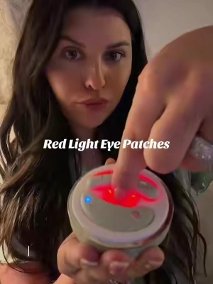 These are AMAZING, & on S A L E 🚨 right now not sure how long but definitely snag some at this price ✨ wear nightly for best results! #redlight #redlighttherapy #skincare #antiaging #undereyebags 