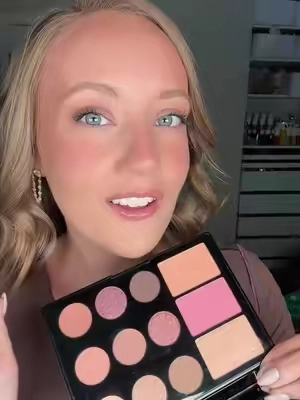 a gorgeous new palette from @Laura Geller Beauty 🖤 #lauragellerbeauty #lauragellermakeup #eyeshadowpalette #facepalette #makeuppalette 