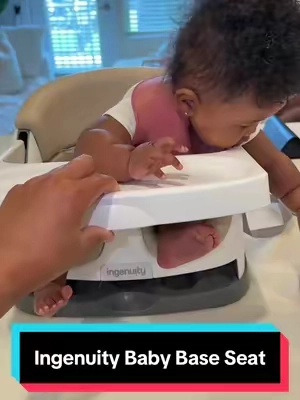 Save yourself the time of cleaning the mess off of the floor. Grab this 2-in-1 seat!!  . . . #ingenuity #highchair #babymusthaves #babyledweaning #babychair  