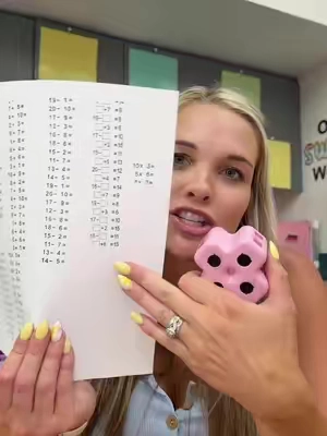Such a fun math tool to implement in your class! Perfect for practicing their fluency facts & it’s on sale right now too🤩  #elementarymath #elementaryteacher #teachermusthaves #mathfacts #mathhack 