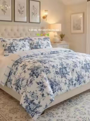 Elegant, refined, and full of texture—this is exactly the kind of bedroom style I love.#cozyathome #cozylife #beddingset 