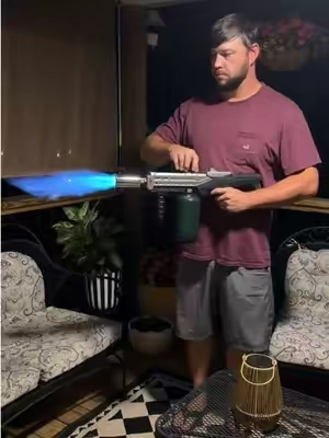 Propane torch! Great gift for the guys #torchgun #propanetorch #giftsforhim #giftsforguys #christmaswishlist 