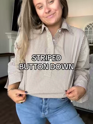 Classic 🤌🏻 #buttondown #collaredshirt #stripedshirt #falloutfits #outfitinspo 