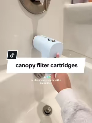 Keeping bath time fresh with my Canopy Bath Filter Replacement Cartridges 🛁✨ Such an easy little reset to help keep filtered bath water part of our routine. If you already have the Canopy bathtub filter, don’t forget to stock up on your replacement filters 🤍 #bathtubfilter #waterfilter #bathtimeroutine #sensitiveskin #babycaretips @GetCanopy 