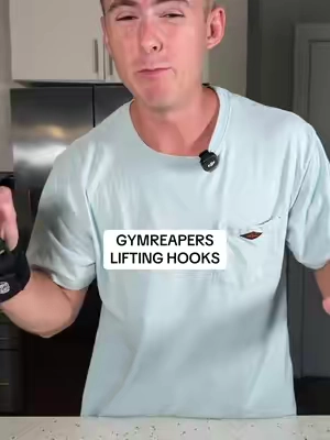 If your grip isn’t the same, try these out #gymreapers #liftinghooks 