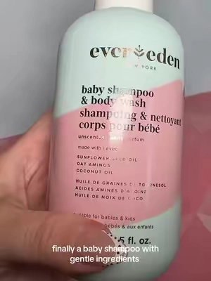 #bodywash #evereden #babyshampoo #babybodywash #cleaningredients 