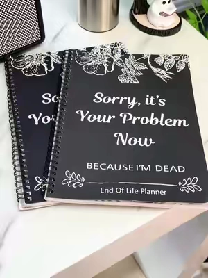 Take control today#endoflifeplanner #takecontrol #finalwishes #planner #tiktokshop 