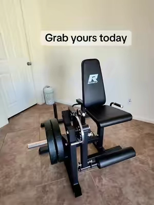 I love finding home gym equipment that actually gives me more options without taking over the entire room. This RITFIT machine gives me leg extensions, leg curls, and glute-focused exercises all in one, plus 4 backrest angles so I can adjust my position for different movements. It fits standard 2-inch weight plates and has a 325-lb capacity, so I can really customize my lower-body workouts. It’s become such a convenient way to get a full leg-day setup right at home. 💪@RitFit  #legextensionmachine #homegym #legday #strengthtraining 