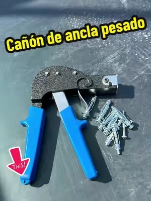 ¿Sabes qué otros usos tiene esta pistola de anclaje?#CarDIY #tools #autotools #bluecollar #savemoney 