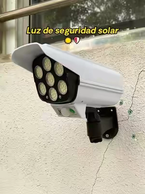 No🚨 ¡Ladrones HUYEN al ver esto! Simulador de cámara solar para tu puerta #SimuladorCamara #SeguridadCasa #Antirrobo#TikTokshopbacktoschool #fyp
