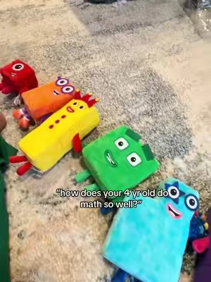 The best way to visualize mental math ! #numberblocks #hand2mind 