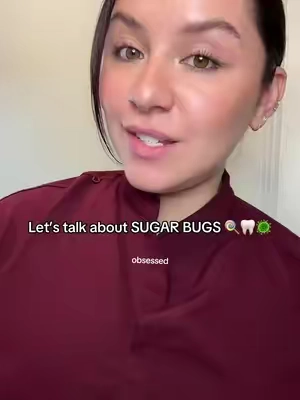 Those “sugar bugs” are actually bacteria using the sugars and starches we eat and producing acids that can damage enamel 🦠🦷 That’s why the 25% xylitol in this kids toothpaste caught my attention! #sugarbugs #kidstoothpaste #xylitol #dentalhygienist #TikTokshopbacktoschool