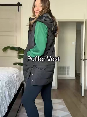 The perfect length vest!!! #vest #sportsmom 