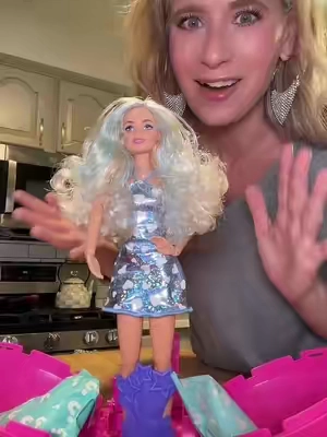 Barbie Roll & Reveal is a HOT list Christmas toy! Grab it before it’s gone! Such a fun toy!   #barbie #barbierollandreveal #christmastoys #girlgift @QVC, Inc #QVCLoyaltyProgram 