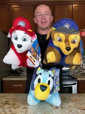 The pillow pets are back! #pillowpets #pawpatrol #bluey #giftsforkids 