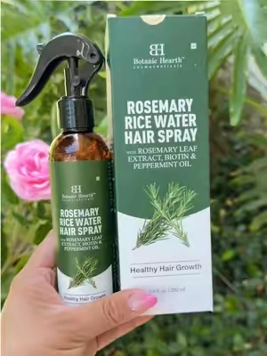 Se te cae el cabello no te crece? Ya disponible el agua de romero arroz y biotin trata la caída del cabello fortaleciendo el cuero cabelludo @Botanic Hearth Cosmeceuticals #BackToSchool #TikTokshopbacktoschool 