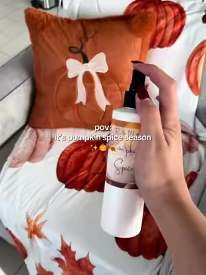Cleaning day but make it smell like fall 🍂🎃 I got the Pumpkin Spice cleaning bundle and I’m obsessed with how cozy it makes the house feel. They have other fall scents to choose from too! 🧹✨ #CleaningDay #FallCleaning #PumpkinSpice #FallHome #CleanTok 