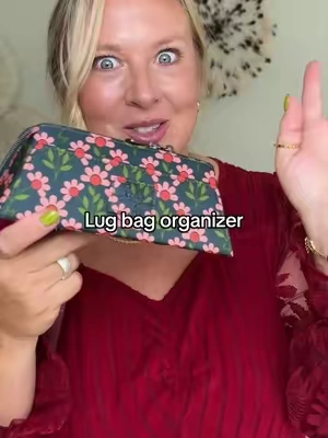 This little organizer is made to keep your everyday essentials together without taking up a ton of space. The Lug Slumber has a dual-zip main compartment plus a non-slip magnetic flap that lets it function as an accessory stand, making it handy for travel, your purse, or keeping small essentials organized at home.  #purseorganization #LugBags #AccessoryOrganizer #TravelOrganizer #QVCSuperBrandDay @QVC, Inc 