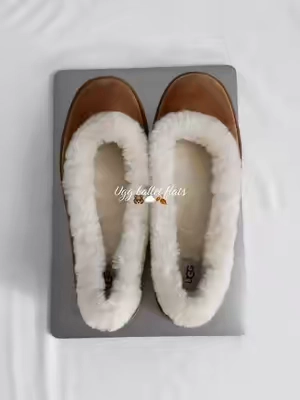 🐻☁️🍂 #uggs #uggballetflats #balletflats #uggseason #falldealsforyou 