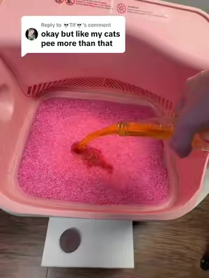 Replying to @💀Tif💀 what if they pee A LOT more? 🐈🐱 #litterbox #autoscooper #petpivot #automaticlitterbox #tiktokshopstockup 