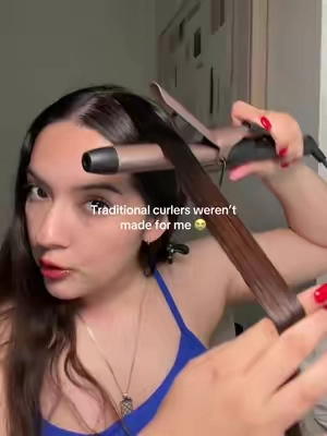 Saves me burns, time & money!!!!! That part. #automaticcurler #curlingiron #curls 