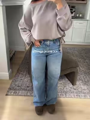 Wearing a size 4 in these jeans 