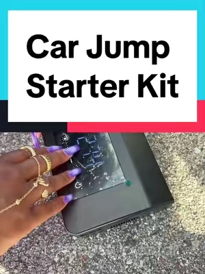 Replying to @Gina B. Ladies never leave home without this car jump starter kit #jumpstarter #portablejumpstarter #TikTokshopBlackFriday #SuperBrandDayBFCM #TikTokShopCyberMonday