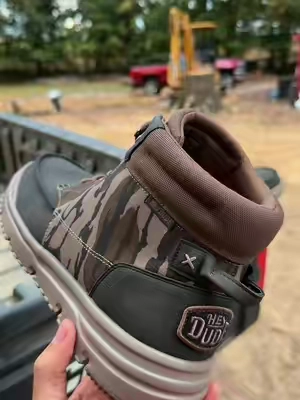 HEYDUDE Mossy Oak OBL Collection Bottomland Bradley II Boots and Wally and Wendy Lightweight Slip on Shoes #heydudenewarrivals #tiktokshopcreatorpicks #HEYDUDEpartner #mossyoak #bottomland @HeyDude 
