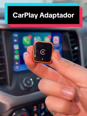 Como conectar un Adaptador para CarPlay inalambrico #carplay #wirelesscarplay #cargadgets #carplayadapter #tiktokshopstockup 