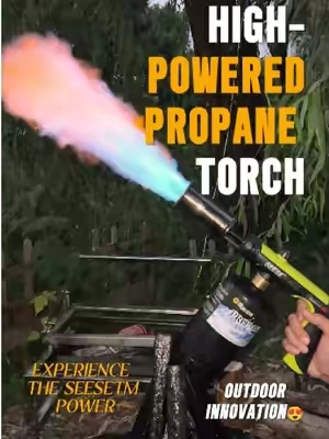 Why spend forever fighting damp firewood when one compact tool can make starting the fire so much easier?#toolupgrade #propanetorch #Cooking #outdoorcamping #campinglife 
