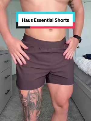 Lmk questions if you need help w sizing #shortsformen #hausclothing #haus #hausperformanceshorts 