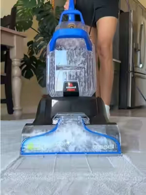 Just because you vacuum doesn’t mean your carpets are clean!! #bissell #carpetcleaner #turboclean 
