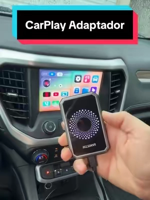 Esta es la mejor actualización para cualquier auto con CarPlay 🤩 #carplay #wirelesscarplay #cargadgets #carplayadapter #tiktokshopstockup 