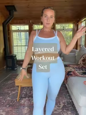 Wearing a large. @INNO MINT YOGA #yogaset #sohochic #workoutfit #workoutootd #athleisure 