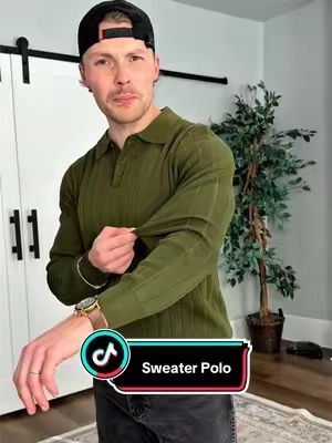 this thing actually surprised me 🥵 #sweaterpolo #mensshirt #mensfashion #styleinspo #classystyle 