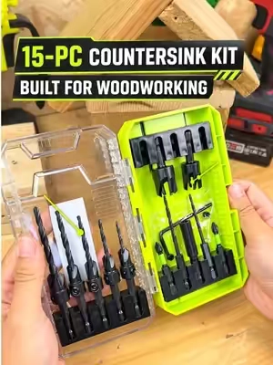 Why does the wood always crack when you're doing DIY? #toolupgrade #woodworking#countersink #diyprojects#fyp 