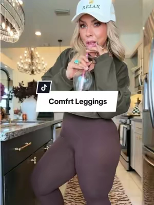 Smooth, flattering, and holding everything together without feeling like you can’t breathe🤌🏻 @Comfrt #leggingsoutfit #leggings #comfrtclothing #tiktokshopstockup #sohochic 
