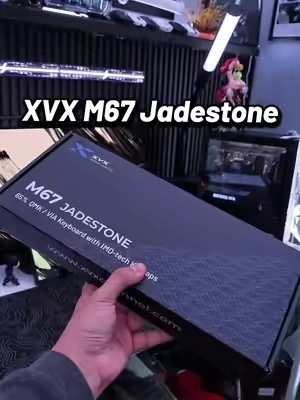 XVX M67 Jadestone  #xvx #xvxkeyboard #rgbkeyboard #tiktokshopstockup #tiktokshopcreatorpicks 