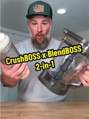 The new CrushBOSS Blender Duo might be one of their smartest kitchen releases yet. #ninjacrushboss #ninjablendboss #blender #smoothieblender