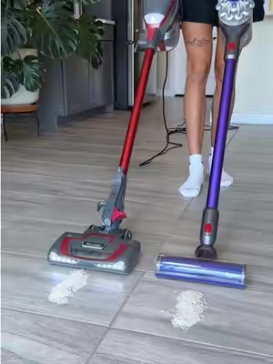 I did NOT expect that at all #shark #rocket #stickvacuum #vacuum 