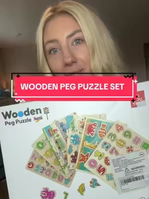 #screenfree #puzzles #montessorimom #educationaltoys #preschoolmom 