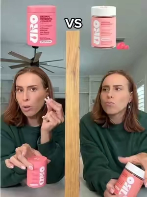 Which is better…?! 👀👀 #uroprobiotic #uro 