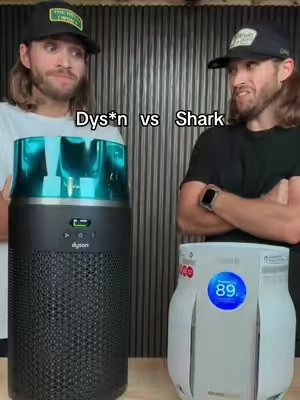 Pretty clear winner here #airpurifier #allergies #dyson #sharkairpurifier #tiktokshopcreatorpicks 