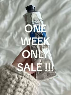 You guys they don’t do this very often so snatch it uppp!!! @LOCCITANE #loccitanehandcream #loccitane #loccitanesale #loccitaneshoweroil #tiktokshopcreatorpicks 