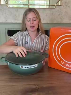 Truly as good as everyone says it is 🥹🇫🇷 #lecreuset #lecreuseteveryday #lecreusetcollection #lecreusetcastiron #castironcooking 