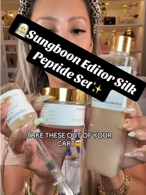 🧖‍♀️✨SUNGBOON EDITOR EGF SILK FREEZE SET✨#sungbooneditor #sungbooneditorskincare #deepcollagensilkpeptideintensiveampoule #tiktokshopstockup  Posted on 09/16/2026 | Prices & promos were accurate at time of posting but may change. This is my personal testimony. Results may vary. @SUNGBOON EDITOR 