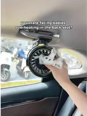 Now I turn on the fan before I even put the baby in the car 😎🚗💨#Coolhill #Musthave #Clipfan #TiktokMadeMeBuyIt #SummerMustHave 