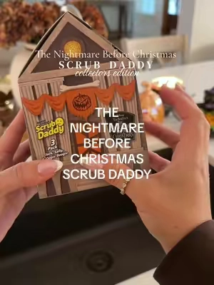 The Nightmare Before Christmas Scrub Daddy Collector’s Edition 🎃🖤 such a fun little Halloween kitchen find !! #ScrubDaddy #Halloween #TheNightmareBeforeChristmas #KitchenFinds #CleaningEssentials @Scrub Daddy 