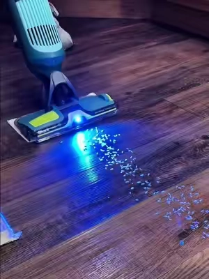 Quick kitchen messes are no problem for the Shark VacMop Reveal #vacmop #wetvac #cleaning #hardfloorcleaning #sharkvacmopreveal 