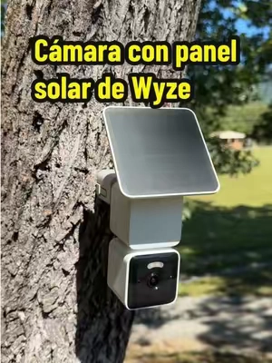 Wyze Solar Cam Pan 2K, cámara de seguridad inalámbrica con panel solar, visión nocturna a color, seguimiento de movimiento con IA, rotación 360°, WiFi y resistencia al clima IP65. Ideal para vigilancia exterior del hogar.#tiktokshopcreatorpicks #tiktokshopfalldealsforyou #tiktokshopstockup #wyze #solarcam 